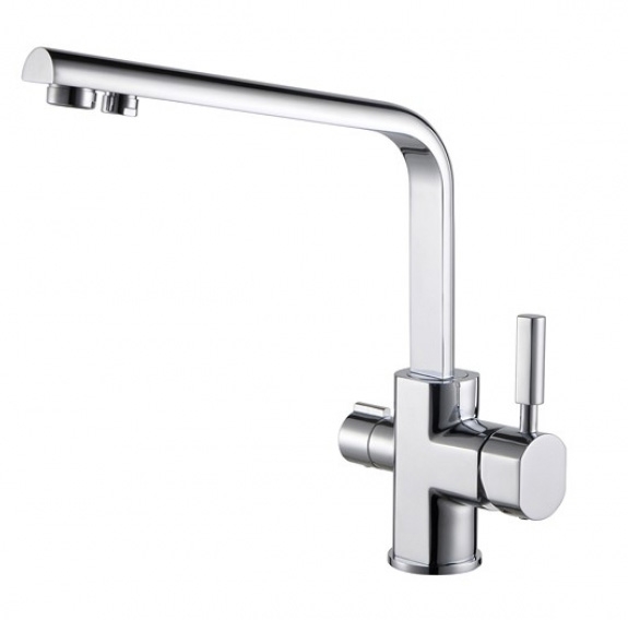 Смеситель кухонный Kaiser Decor с подключением фильтр воды