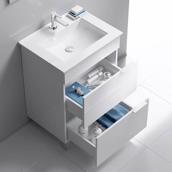 Aqwella Brig тумба с умывальником, шириной 60,цвет белый