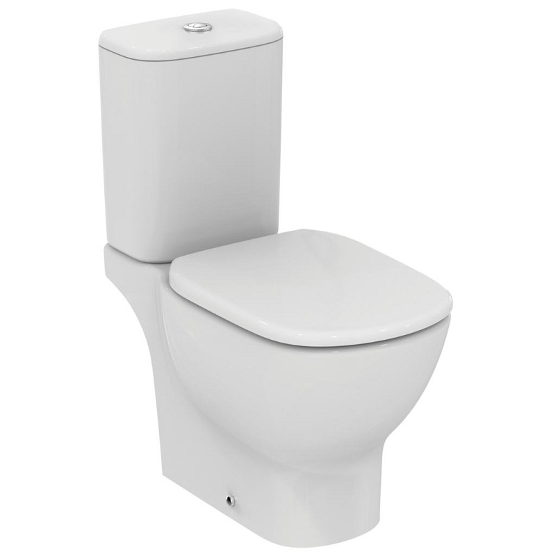 Напольный унитаз Ideal Standard Tesi AquaBlade, безободковый 66x36 см