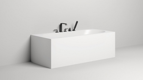 Ванна пристенная Salini FABIA 170x75 (S-Sense . глянцевый)