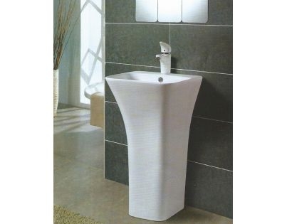 Раковина CeramaLux 33*33 напольная