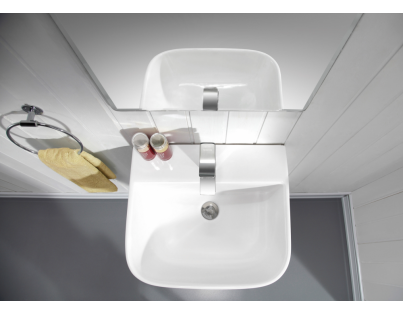 Раковина CeramaLux 33*33 напольная