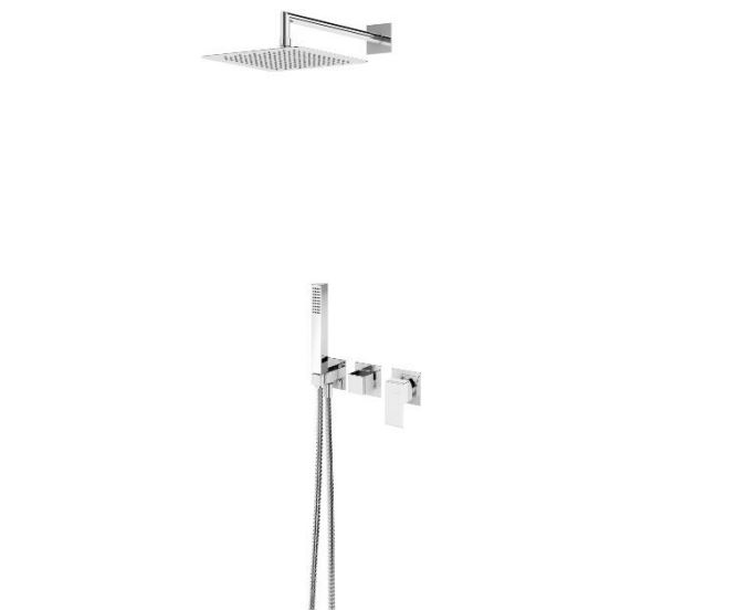 Душевой набор скрытого монтажа  Linea  Gunmetal
