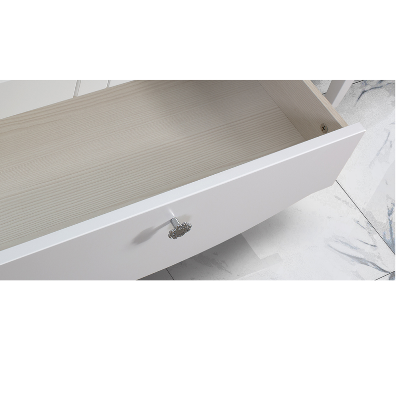 Тумба с умывальником Белюкс Афины Н 75-01(18), белый матовый