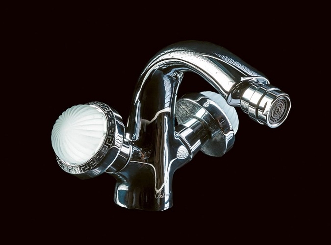 Смеситель для биде Boheme Satine хромированый