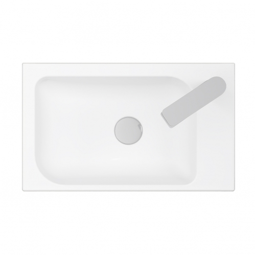 Умывальник Belux ТЕМПО-4 БЕЛЫЙ , ЛЕВЫЙ Belux