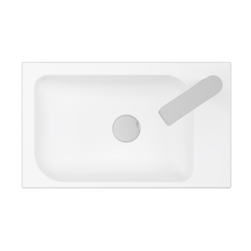 Умывальник Belux ТЕМПО-4 БЕЛЫЙ , ЛЕВЫЙ Belux