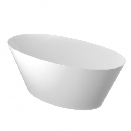 Ванна BELUX Дубай 1600 Белый матовый, Solid Surface