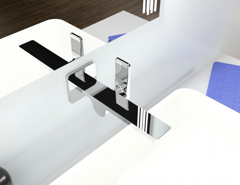 Смеситель для раковины Omnires Parma скрытого монтажа