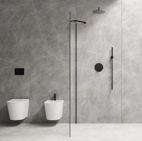 Душевая система скрытого монтажа OMNIRES Y черный