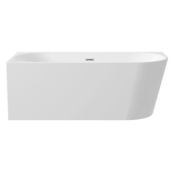 Deante Silia Ванна акриловая угловая пристенная/отдельностоящая левая 1600*750 мм, белый
