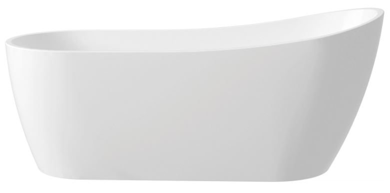 Акриловая ванна, DEANTE ARNIKA отдельностоящая, асимметричная - 160 см