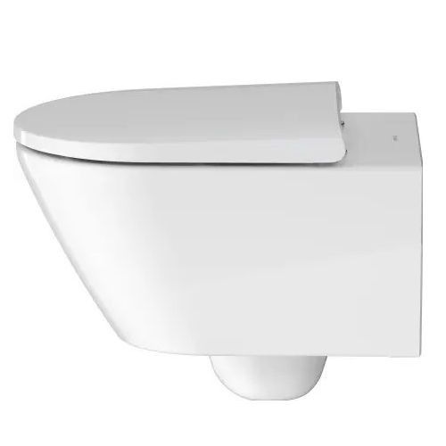 Унитаз подвесной Duravit Rimless D-Neo 37x54 Soft Close