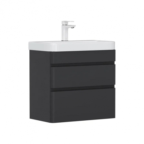 Тумба подвесная EQUIL Eltoro 60.2Y с умывальником Nice 60