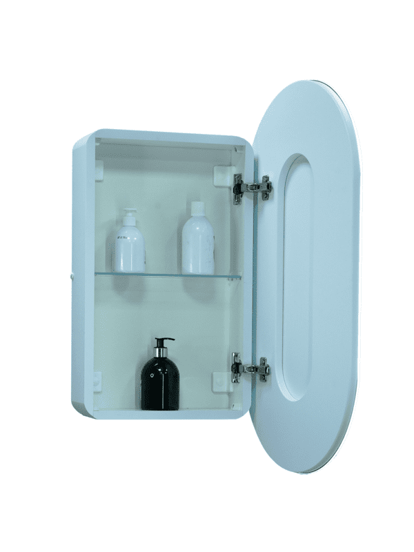 Зеркало-шкаф Continent Elmage White LED 45*80