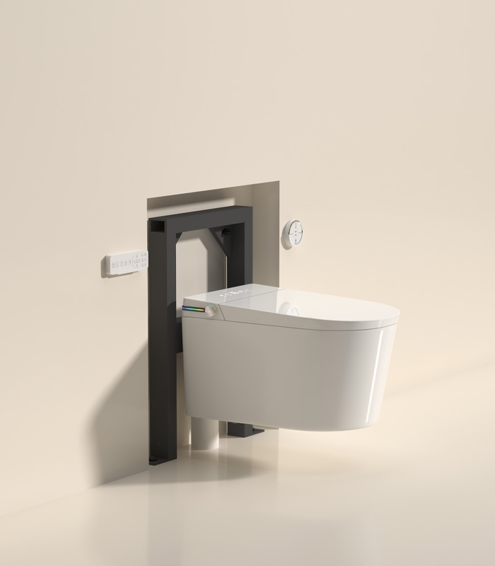 Унитаз-биде BRUNNEN WAL BS-3005 Pro подвесной, импульсный