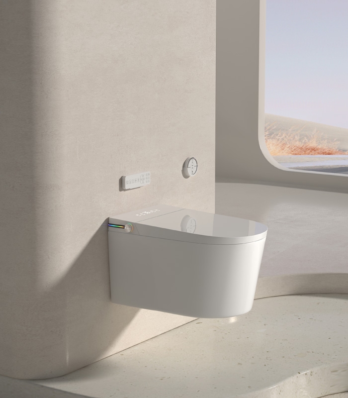 Унитаз-биде BRUNNEN WAL BS-3005 Pro подвесной, импульсный