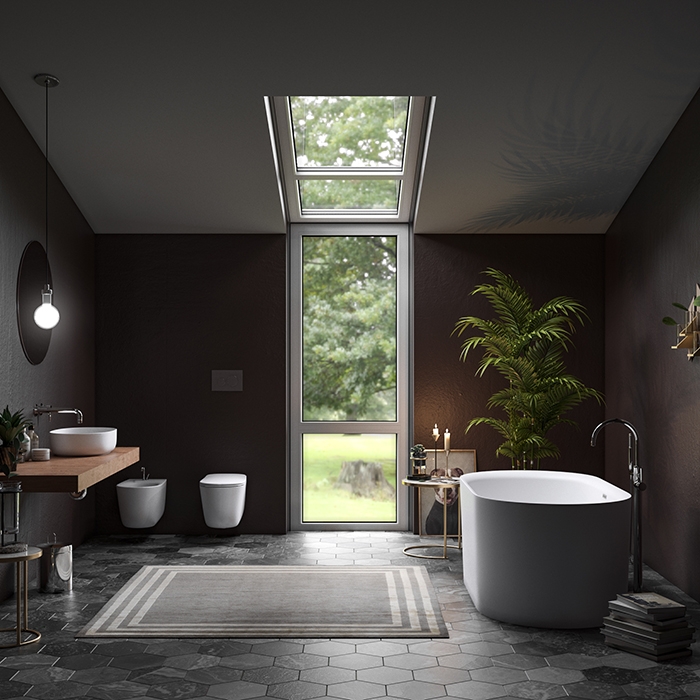 Kerasan Nolita Унитаз безободковый подвесной 55х35 см, с креплениями WB9N, цвет белый 