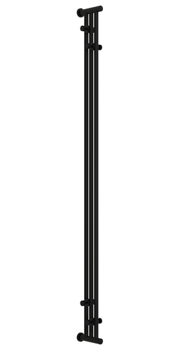 Полотенцесушитель Сунержа Хорда 1800х195, черный матовый с полимерным покрытием
