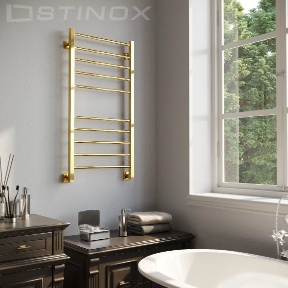 Полотенцесушитель Stinox Classic золото