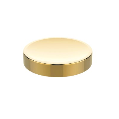 Мыльница настольная круглая золото матовый Boheme Q