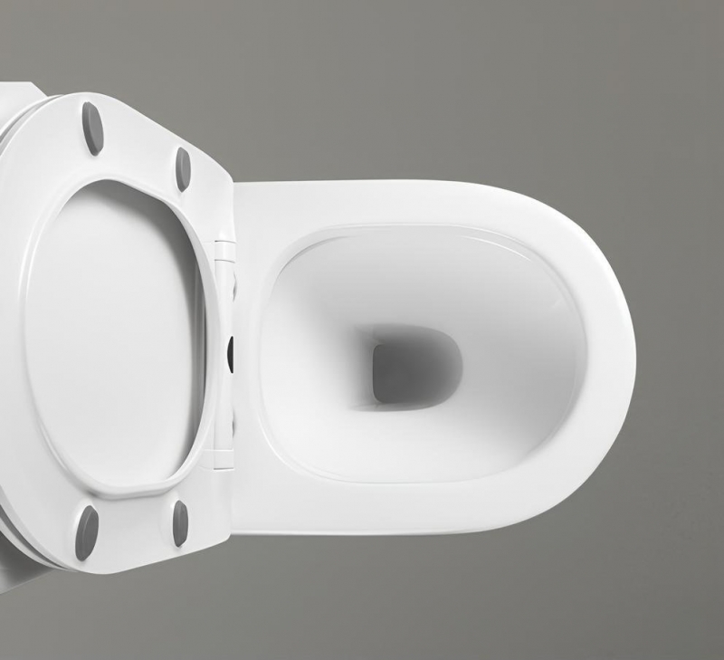 Унитаз-компакт Cerutti Spa ORLTER  60,5x37 сиденье Duroplast, микролифт, белый