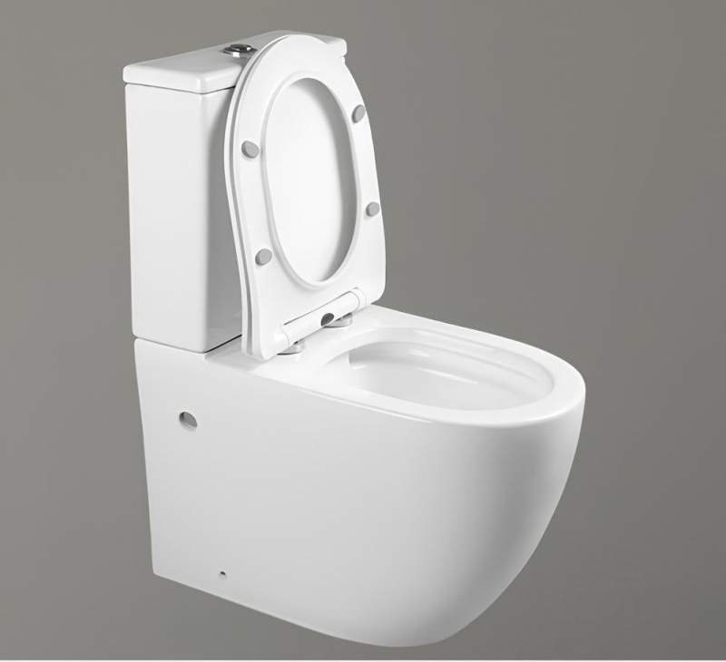 Унитаз-компакт Cerutti Spa ORLTER  60,5x37 сиденье Duroplast, микролифт, белый