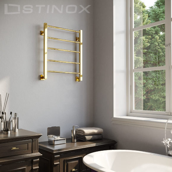 Полотенцесушитель Stinox Classic золото