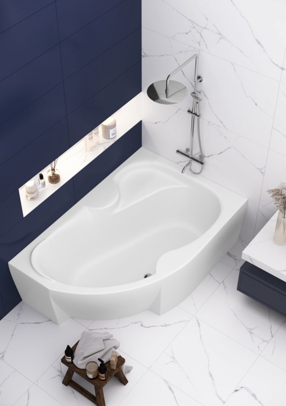 Arizona Super Bonito Home ванна акриловая левая 150х105 с ножками