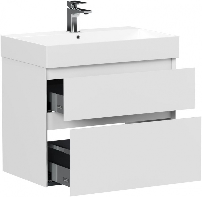 Тумба под раковину Allen Brau Infinity 70*45 белый матовый