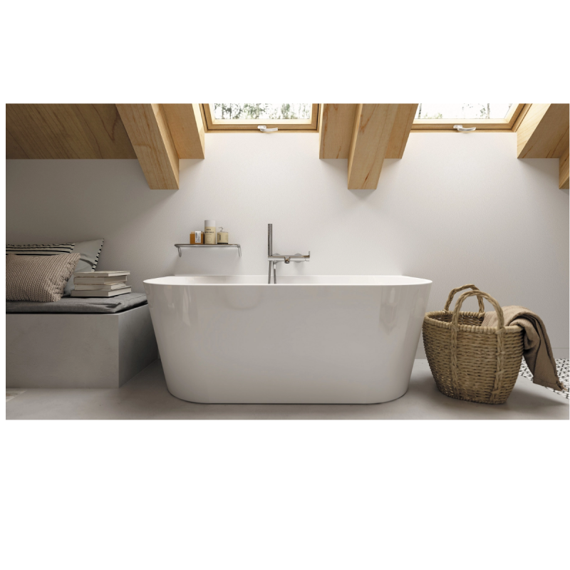 Deante Silia Ванна акриловая отдельностоящая , белый 160*75