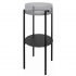 Silia Nero Консоль для круглой раковины, 85.2x37.3 см