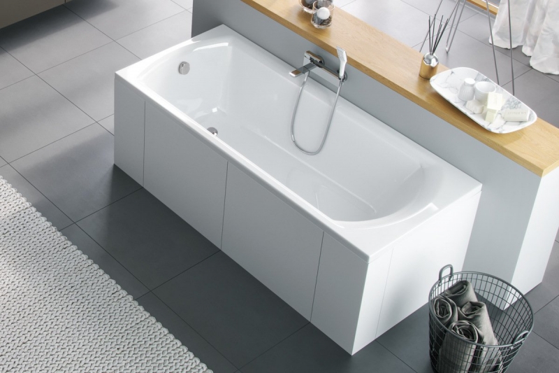 Ванна акриловая Excellent Lamia Slim 160х75 с ножками в комплекте