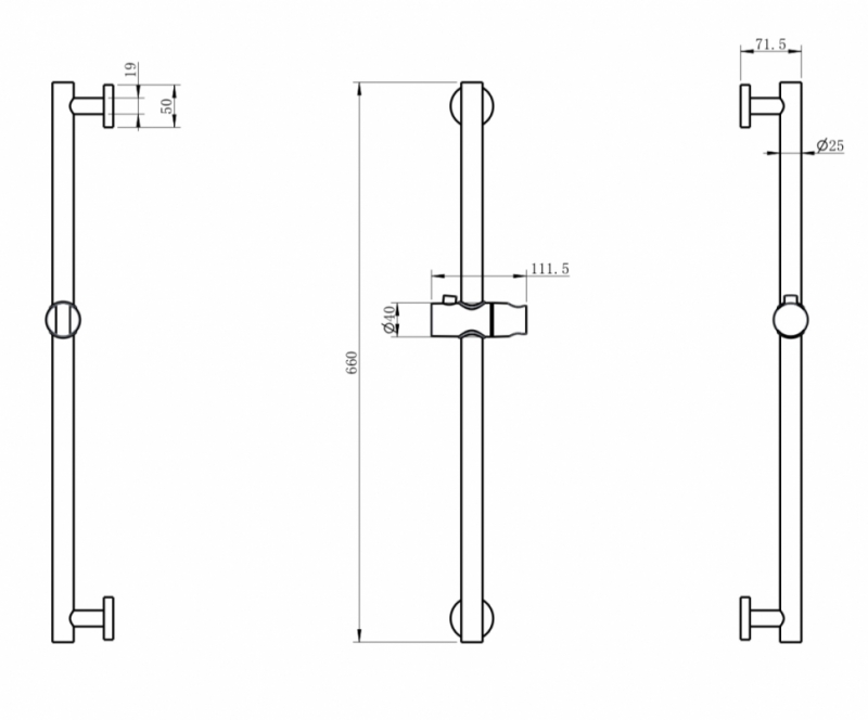 Стойка для душа Grocenberg 