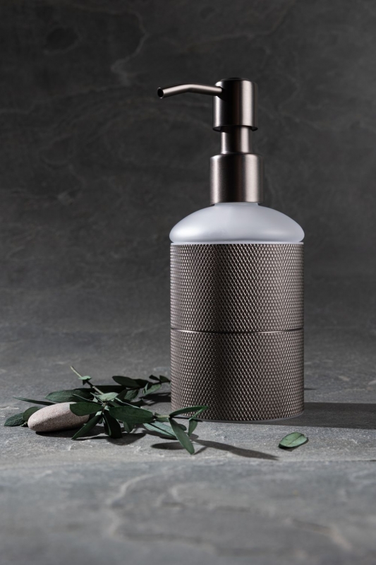 Дозатор для жидкого мыла Allen Brau  Priority  графит браш