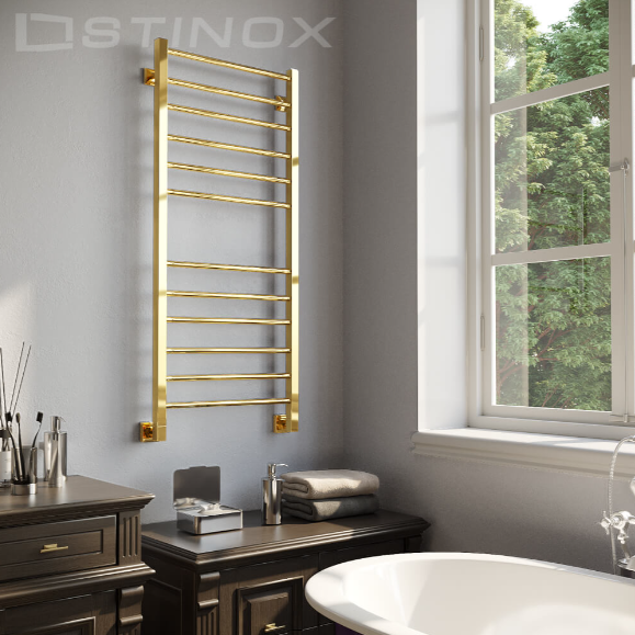 Полотенцесушитель Stinox Classic золото