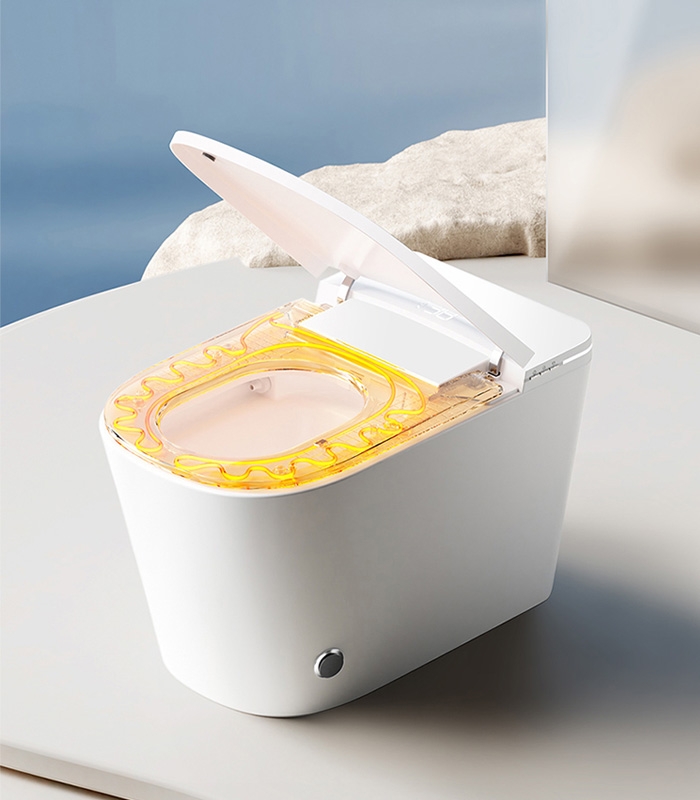 Умный унитаз-биде Plus напольный, импульсный