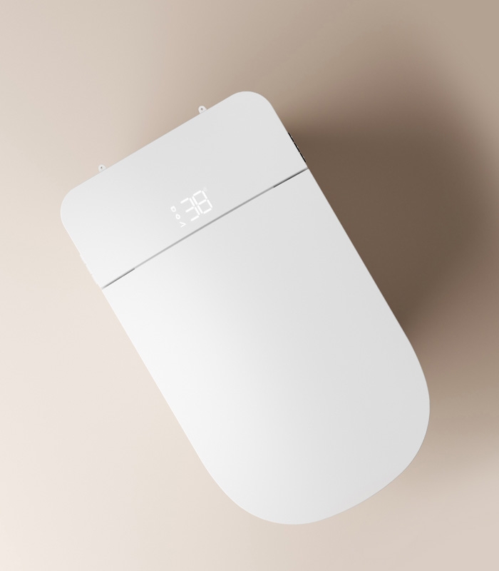 Умный унитаз-биде Plus напольный, импульсный