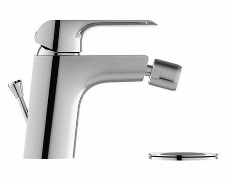 СМЕСИТЕЛЬ ДЛЯ БИДЕ С ДОННЫМ КЛАПАНОМ RAVAK FLAT FL 055.00