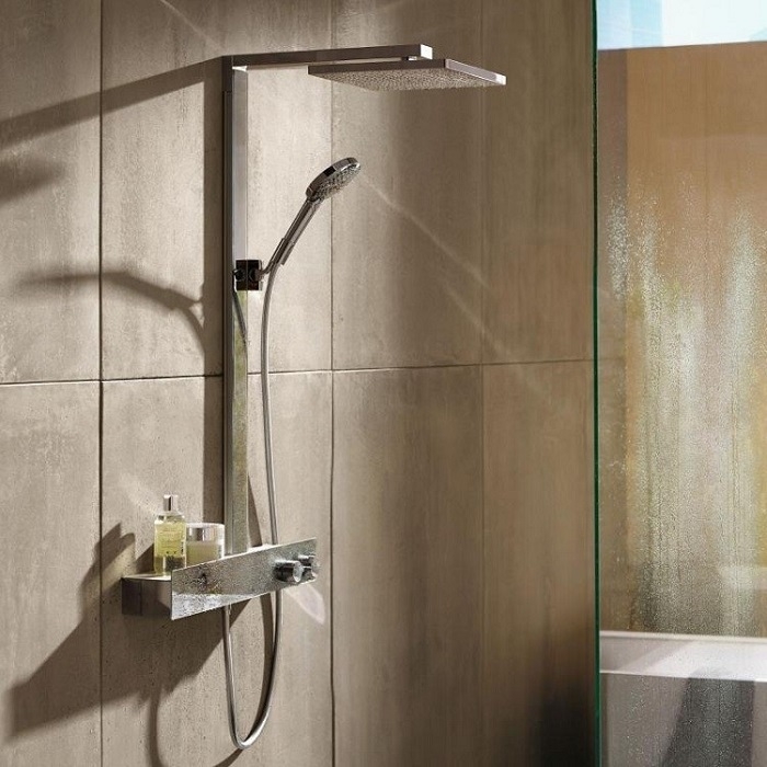 ДУШЕВАЯ СИСТЕМА HANSGROHE SHOWERPIPE 300 1JET С SHOWERTABLET 350