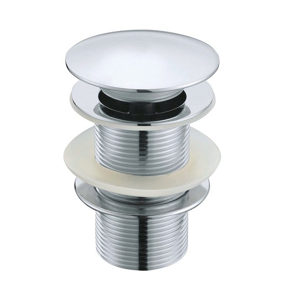 Слив для раковины Boheme, автомат(клик-клак), хром без перелива