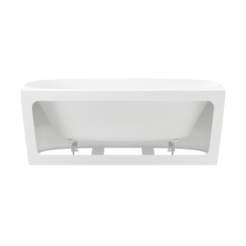 Ванна акриловая Wellsee Belle Spa 2.0 160x75 белый глянец (слив-перелив белый глянец)