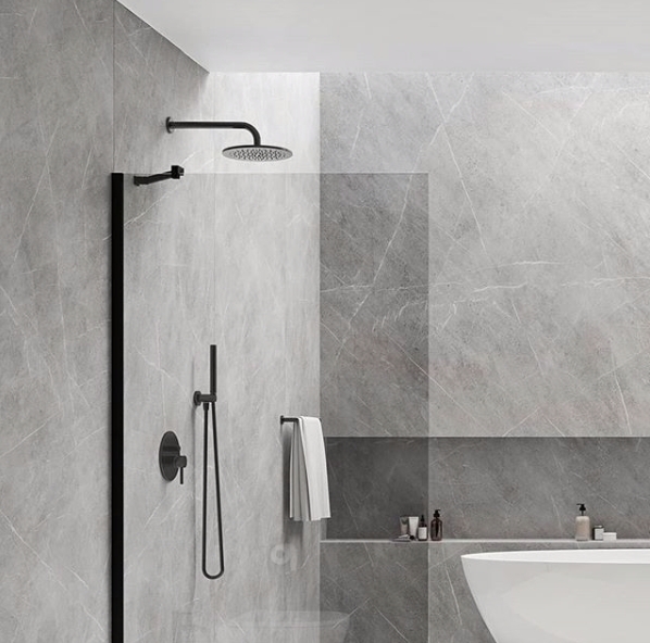 Душевая система скрытого монтажа OMNIRES Y черный