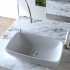Раковина каменная Holbi Titan, 60x36, из Solid Surface (white)