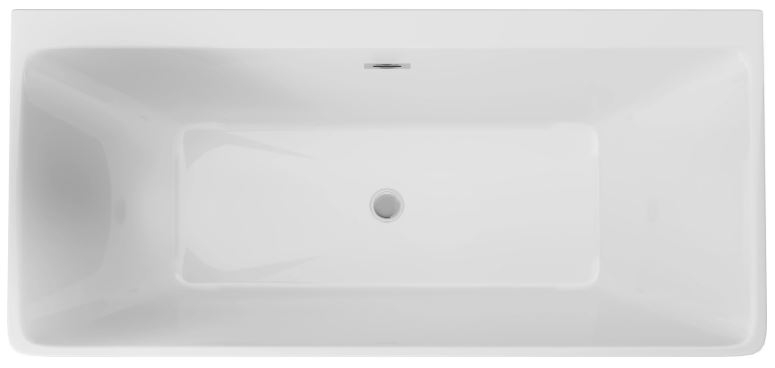 Акриловая ванна, DEANTE HIACYNT пристенная/отдельно стоящая, прямоугольная - 160 см