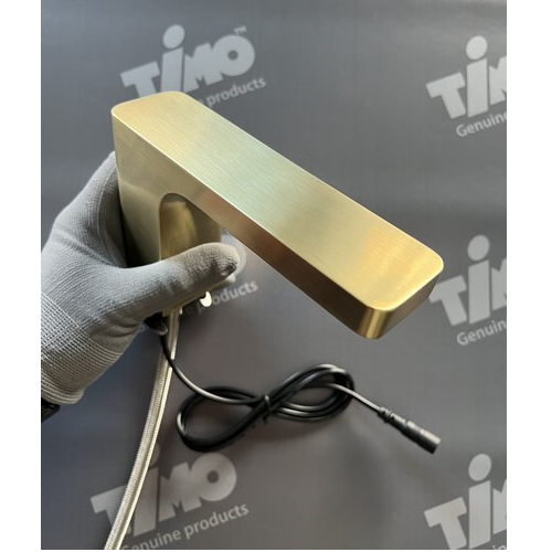 Смеситель для умывальника Timo Torne  матовое золото сенсорный