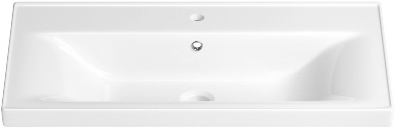 Умывальник настенный / на тумбу Wellsee FreeDom 65, 70 белый глянцевый