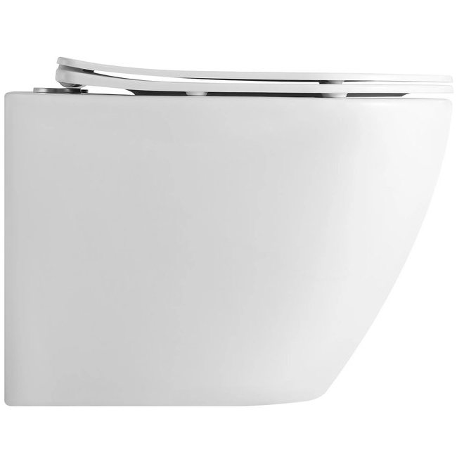 Унитаз Prato Бьянко 36,5x52 сиденье Duroplast, микролифт