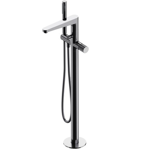 Смеситель напольный для ванны OMNIRES Contour хром