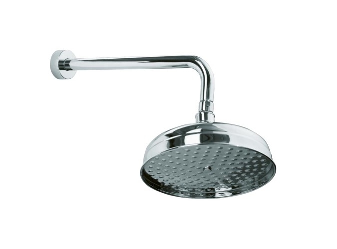 Встроенный верхний душ Boheme Brillante, диаметр 20 см, хром